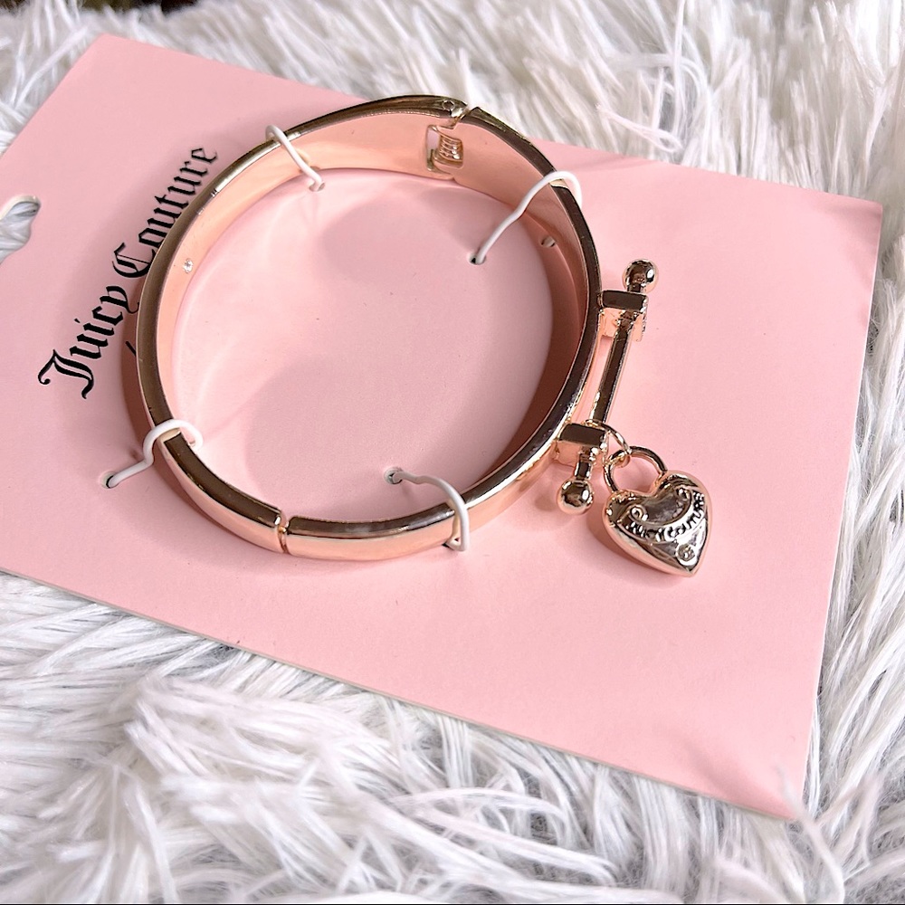 Juicy Couture gold bangle bracelet NWT